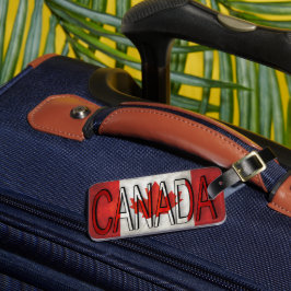 Etiqueta Para Maletas Identificación de marca de dos tonos en Canadá