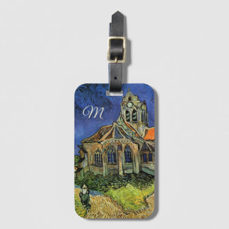 Etiqueta Para Maletas Iglesia en Auvers-sur-Oise por Vincent van Gogh