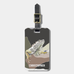 Etiqueta Para Maletas Iguana