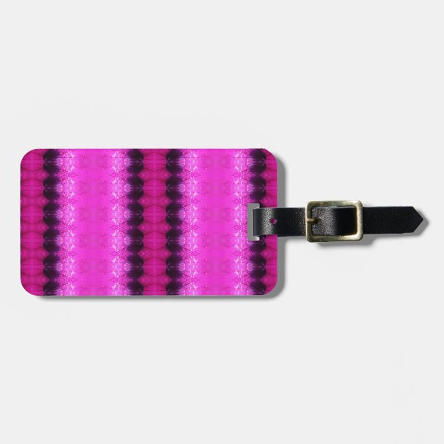 Etiqueta Para Maletas Ikat 5  (Frente Horizontal)