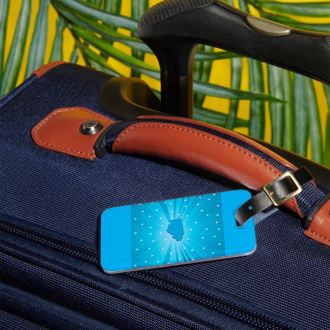 Etiqueta Para Maletas Illinois azul (Subido por el creador)