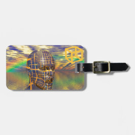 Etiqueta Para Maletas Ilusión planetaria