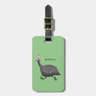 Etiqueta Para Maletas Ilustracion de personalizado de aves divertidos de