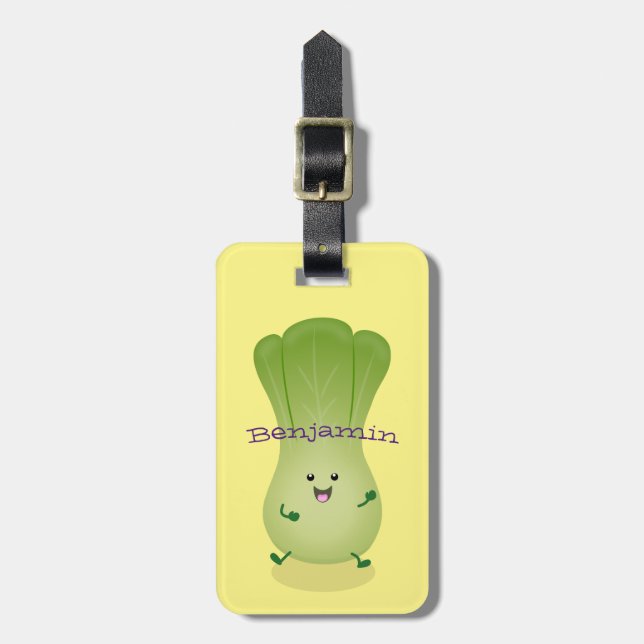 Etiqueta Para Maletas Ilustracion de personalizado de bebé choy (Frente Vertical)