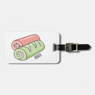 Etiqueta Para Maletas Ilustracion de personalizado de bollería y bollerí