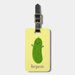Etiqueta Para Maletas Ilustracion de personalizado de piquetes alegres
