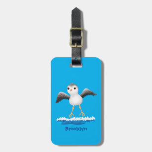 Etiqueta Para Maletas Ilustracion de personalizado de sandpier de bebé