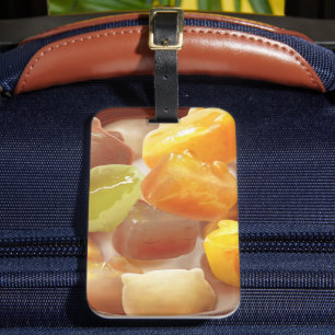 Etiqueta Para Maletas Ilustracion de postres Taro Ball