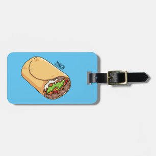 Etiqueta Para Maletas Ilustracion personalizado Burrito