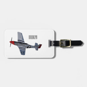 Etiqueta Para Maletas Ilustracion personalizado de bombarderos
