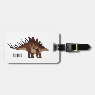 Etiqueta Para Maletas Ilustracion personalizado de Kentrosaurus