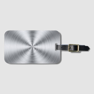 Etiqueta Para Maletas Impresión inoxidable de Sunburst