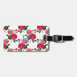 Etiqueta Para Maletas Impresión rosa rosa