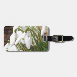 Etiqueta Para Maletas Impresionantes Snowdrop