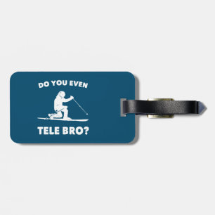 Etiqueta Para Maletas ¿Incluso Tele Bro?