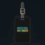 Etiqueta Para Maletas Ingeniero Geek Funny Estudiante de Ingeniería Indu<br><div class="desc">El Vidrio Es El Doble De Grande Que Necesita. Diseño gracioso y humorístico para ingenieros industriales expertos y nerd. Esta mercancía genial e impresionante es genial para aquellos que trabajan en el campo de la ingeniería industrial o son los mayores en cualquier disciplina de ingeniería. Perfecto para los que disfrutan...</div>