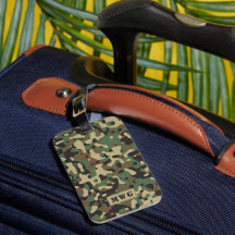 Iniciales monográficas del patrón de camuflaje de