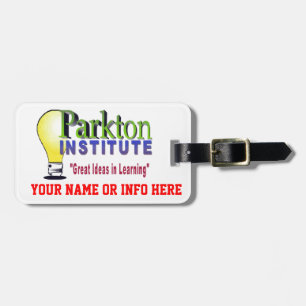 ETIQUETA PARA MALETAS INSTITUTO DE PARKTON