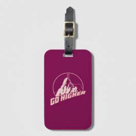 Etiqueta Para Maletas Ir más alto