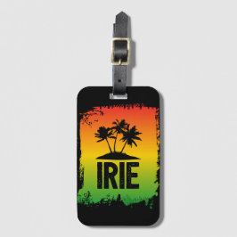Etiqueta Para Maletas IRIE Patwah Jamaican Hello Tropical