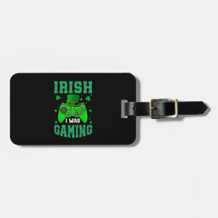 Etiqueta Para Maletas Irlandés, estaba jugando