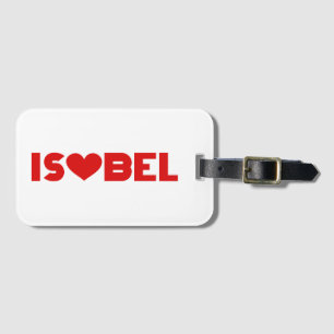 Etiqueta Para Maletas Isobel Love