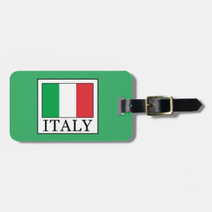 Etiqueta Para Maletas Italia