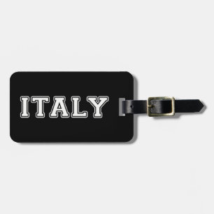 Etiqueta Para Maletas Italia