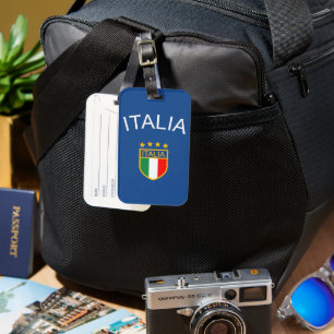 Etiqueta Para Maletas Italia