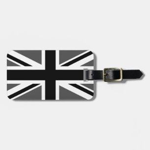 Etiqueta Para Maletas Jack negro y gris