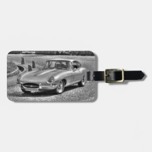 Etiqueta Para Maletas Jaguar E-Type