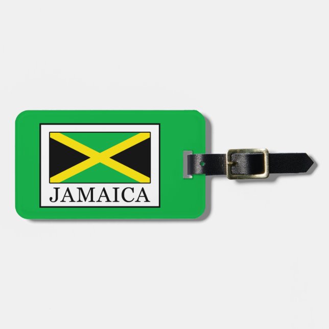 Etiqueta Para Maletas Jamaica (Frente Horizontal)