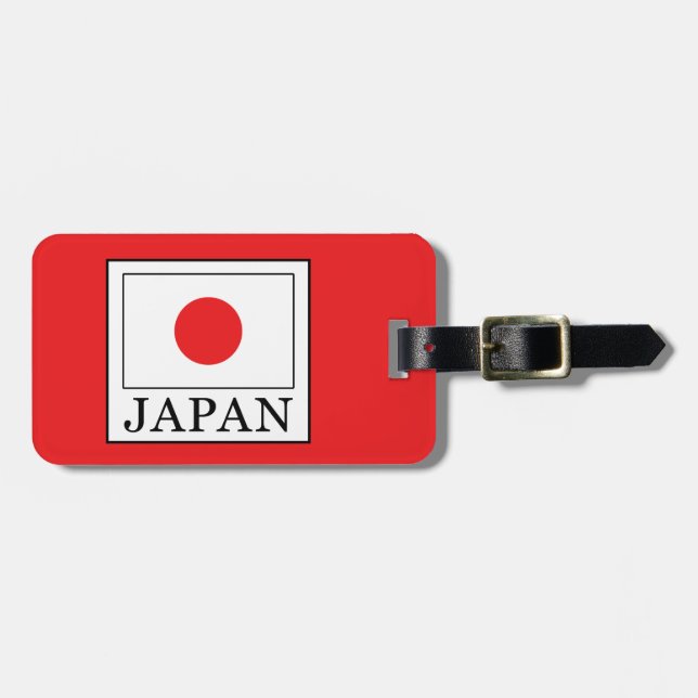 Etiqueta Para Maletas Japón (Frente Horizontal)