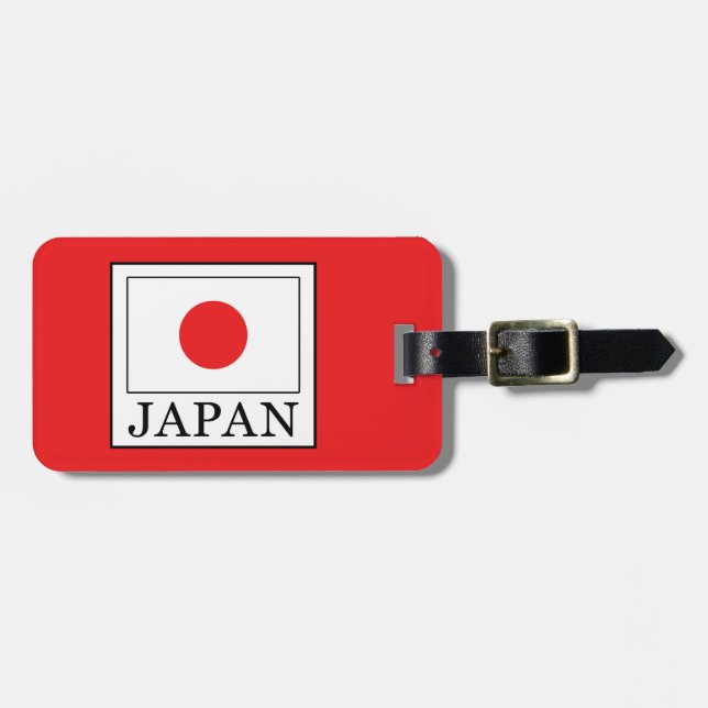 Etiqueta Para Maletas Japón (Frente Horizontal)