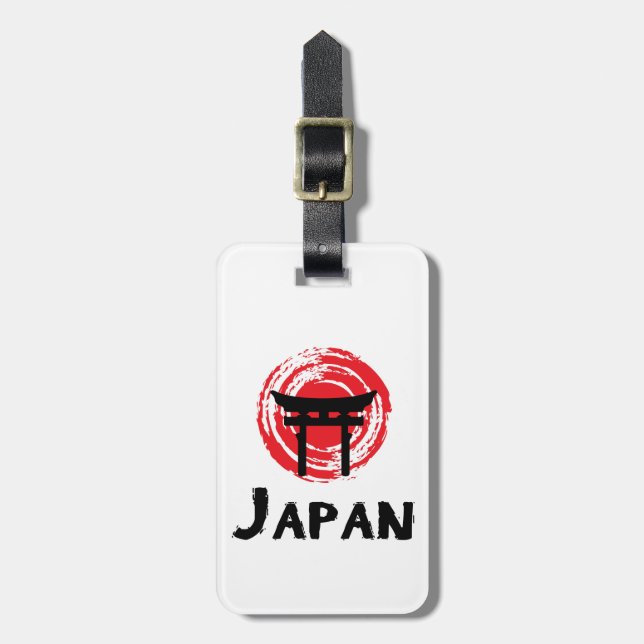 Etiqueta Para Maletas Japón (Frente Vertical)