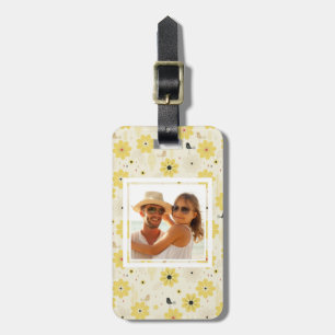 Etiqueta Para Maletas Jardín de pájaros fotográficos Personalizado