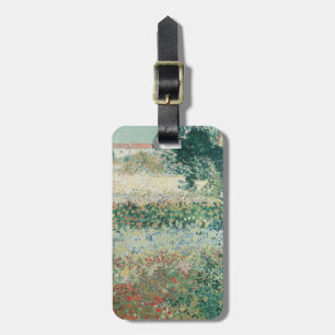 Etiqueta Para Maletas Jardín de Vincent van Gogh el en la floración,