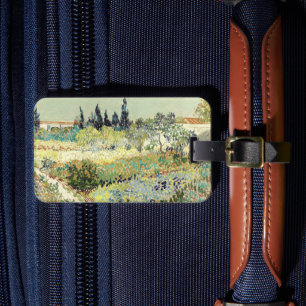 Etiqueta Para Maletas Jardín de Vincent Van Gogh en Arlés