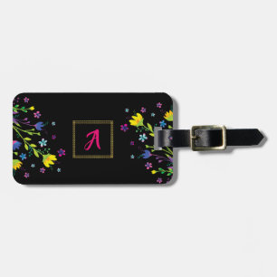 Etiqueta Para Maletas Jardín nocturno mágico personalizado