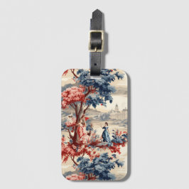 Etiqueta Para Maletas Jardín Toile Americana 