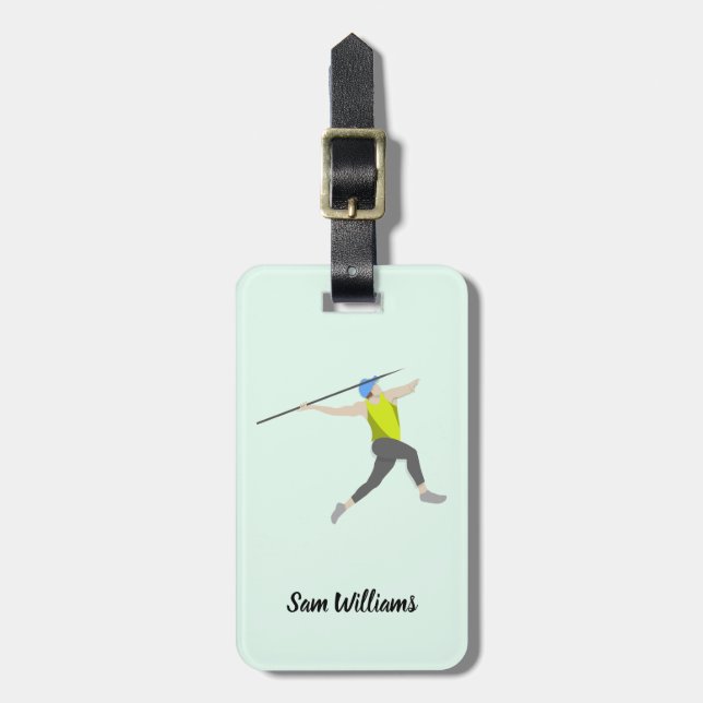 Etiqueta Para Maletas Javelin (Frente Vertical)
