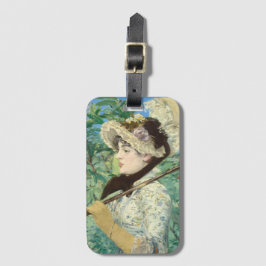 Etiqueta Para Maletas Jeanne (primavera) Edouard Manet