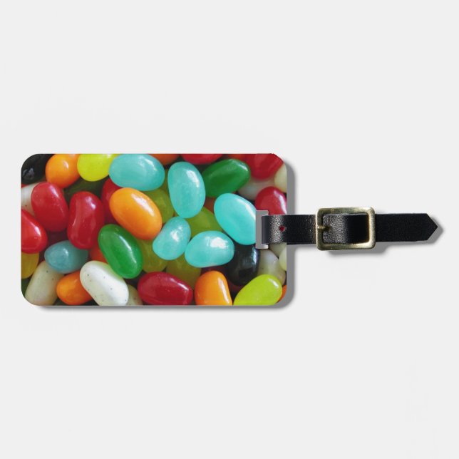 Etiqueta Para Maletas Jelly Beans (Frente Horizontal)