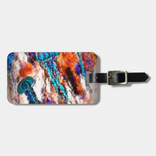 Etiqueta Para Maletas Jellyfish Jump Electric