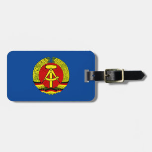 Etiqueta Para Maletas Jena, DDR, Jena, Alemania (República Democrática A