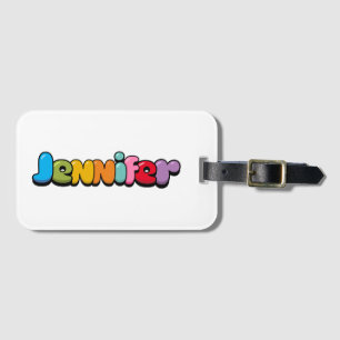 Etiqueta Para Maletas Jennifer