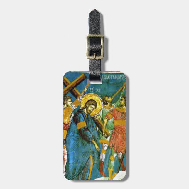 Etiqueta Para Maletas Jesús (Frente Vertical)