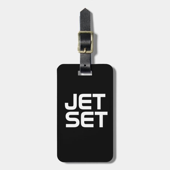 Etiqueta Para Maletas Jet Set (Frente Vertical)