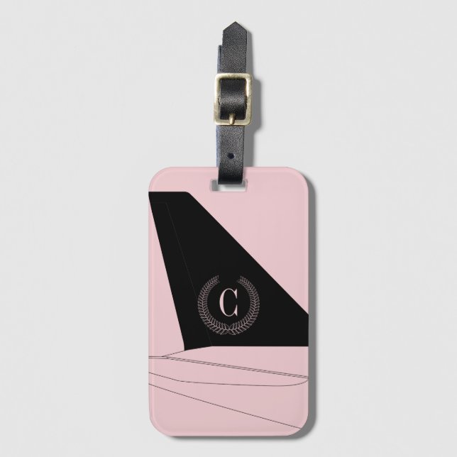 Etiqueta Para Maletas Jet-Setter (Anverso vertical)