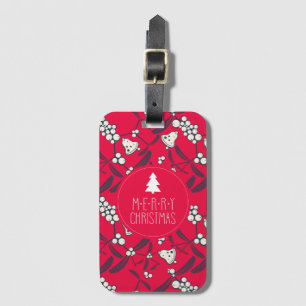 Etiqueta Para Maletas Jingle Bells Joyful Greetings Collection